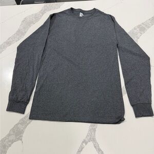 Jerzees Charcoal Long Sleeve Tee